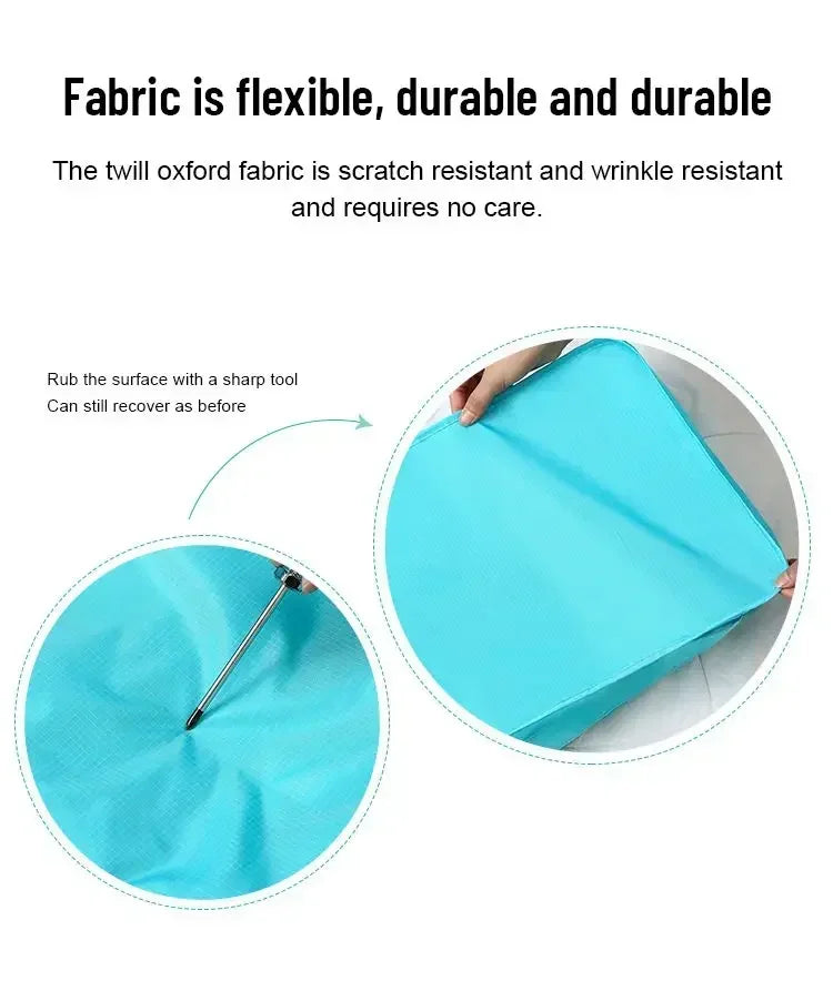 6pcs Set Travel Storage Bags Suitcase Packing Set Storage Cases Portable Luggage Organizer Clothes Shoe Foldable Organizer