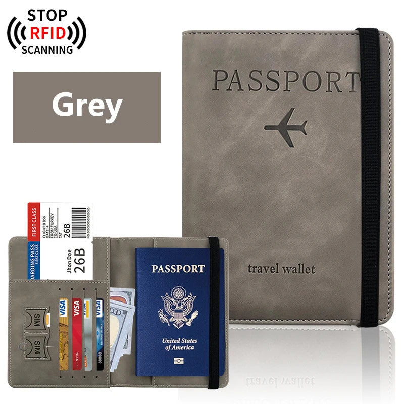 Essential Passport and Travel Card Holder for Women/Men