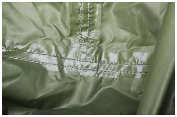 معطف مطري عسكري 3×1 (Poncho) – بغطاء رأس وأكمام