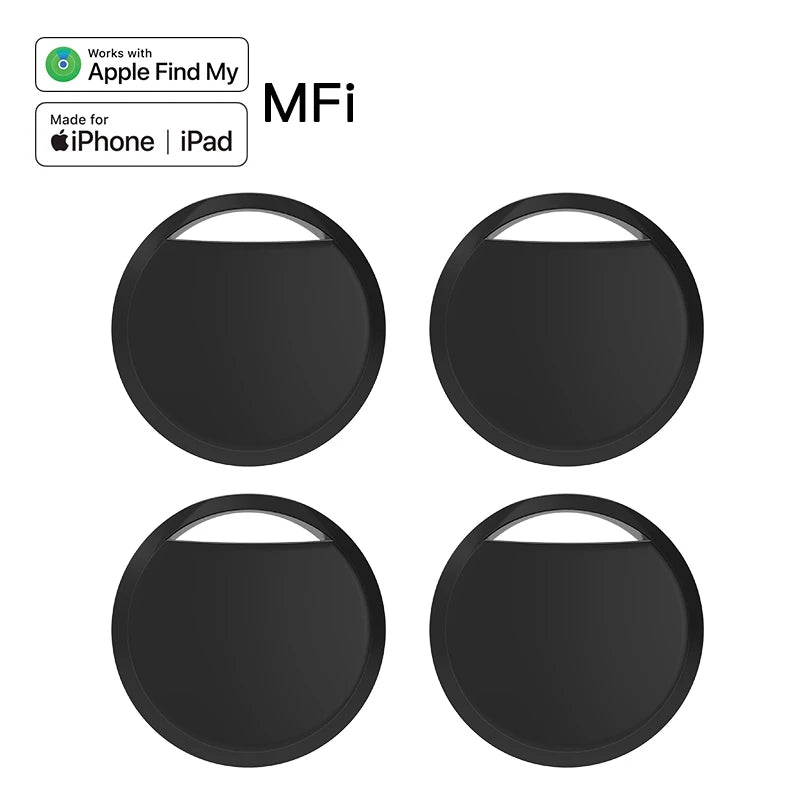 Replacement Apple AirTag Tracker – Compatible with Apple Find My Network, Works via Bluetooth Location of Computers, Keyboards, and Wallets