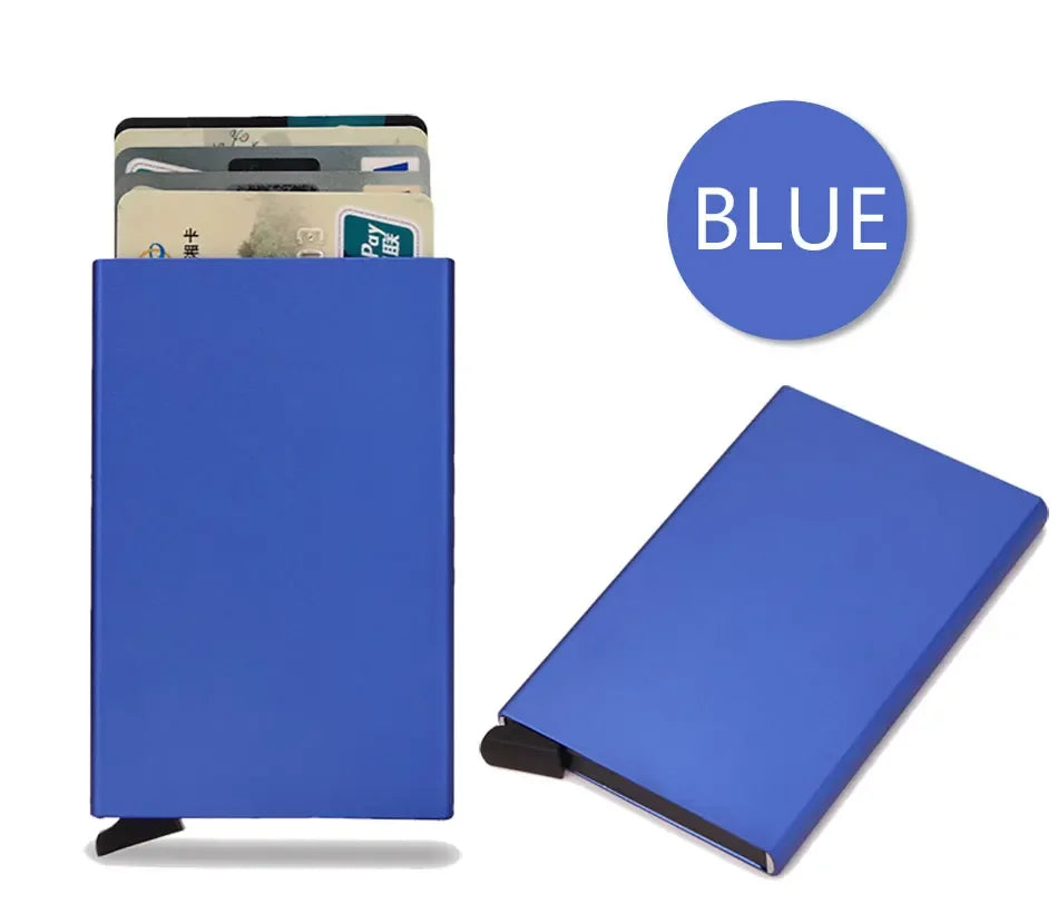 Small travel wallet with card holder for men and women