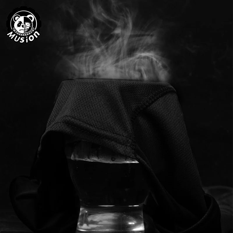 قناع وجه كامل من MusionTactical سريع الجفاف للمشي لمسافات طويلة وركوب الدراجات والتخييم والصيد وغطاء للرأس .