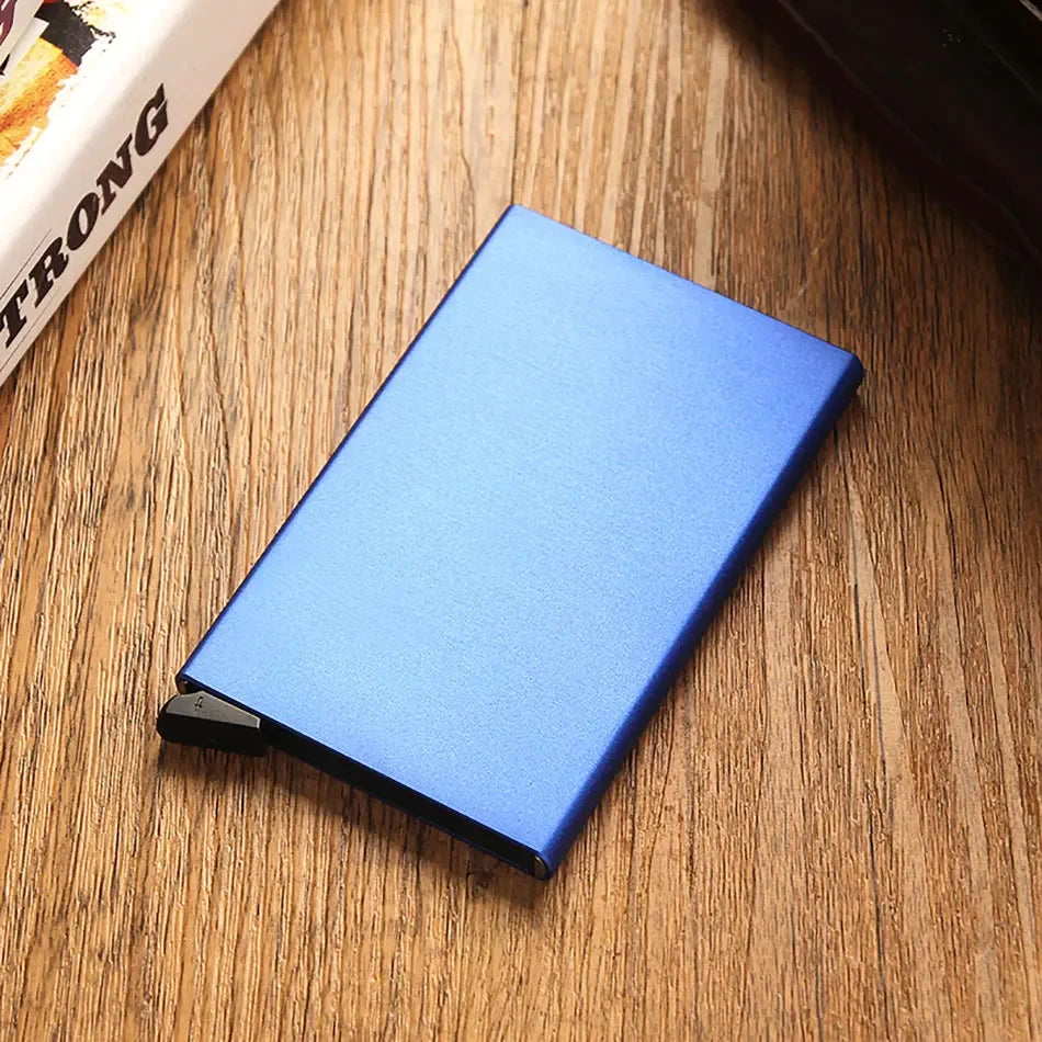Small travel wallet with card holder for men and women