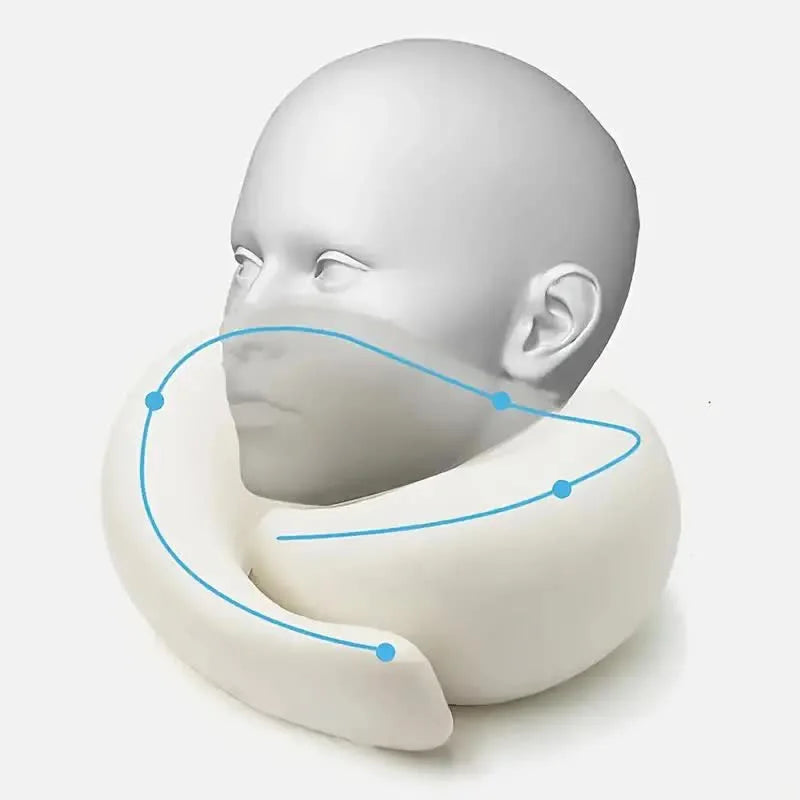 U-Shaped Travel Neck Pillow, Soft Sleeping Pillow