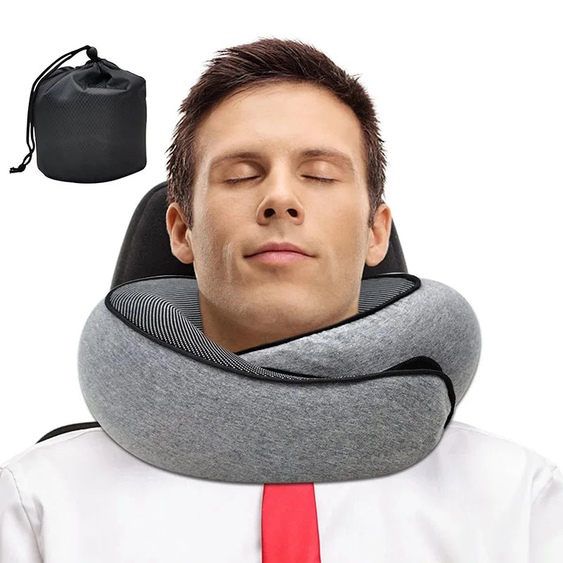 U-Shaped Travel Neck Pillow, Soft Sleeping Pillow