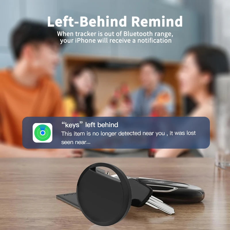 Replacement Apple AirTag Tracker – Compatible with Apple Find My Network, Works via Bluetooth Location of Computers, Keyboards, and Wallets