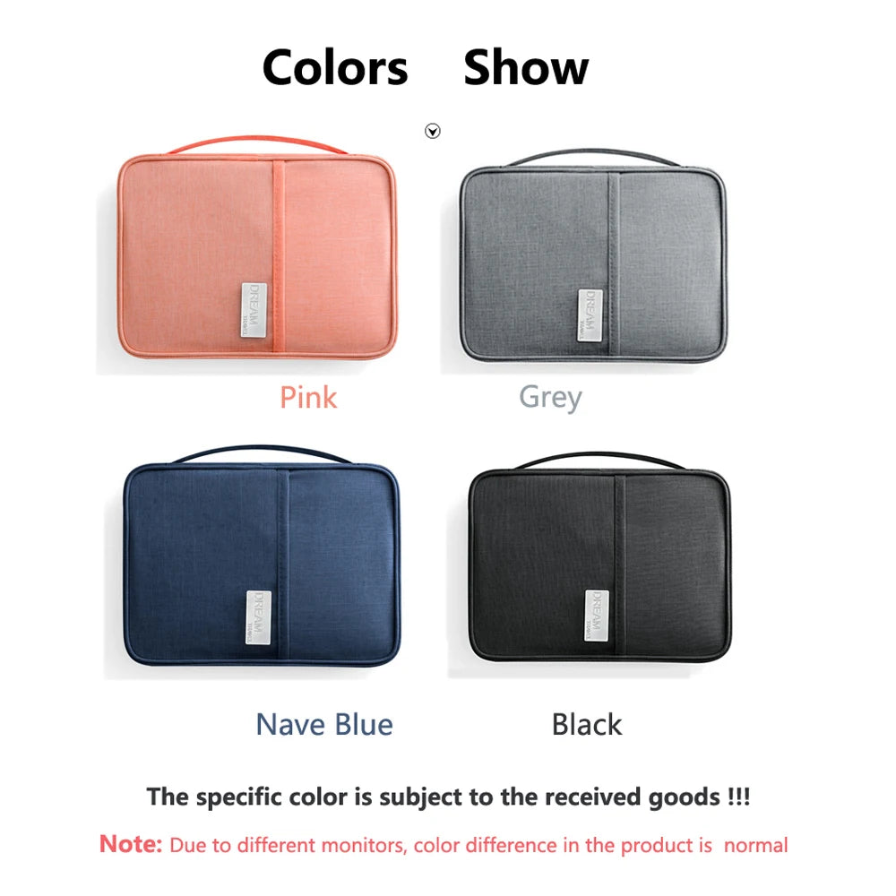 Multi-pocket travel wallet