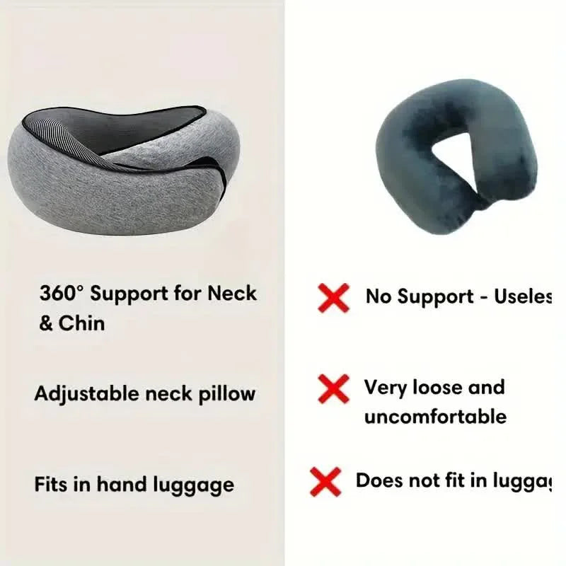 U-Shaped Travel Neck Pillow, Soft Sleeping Pillow