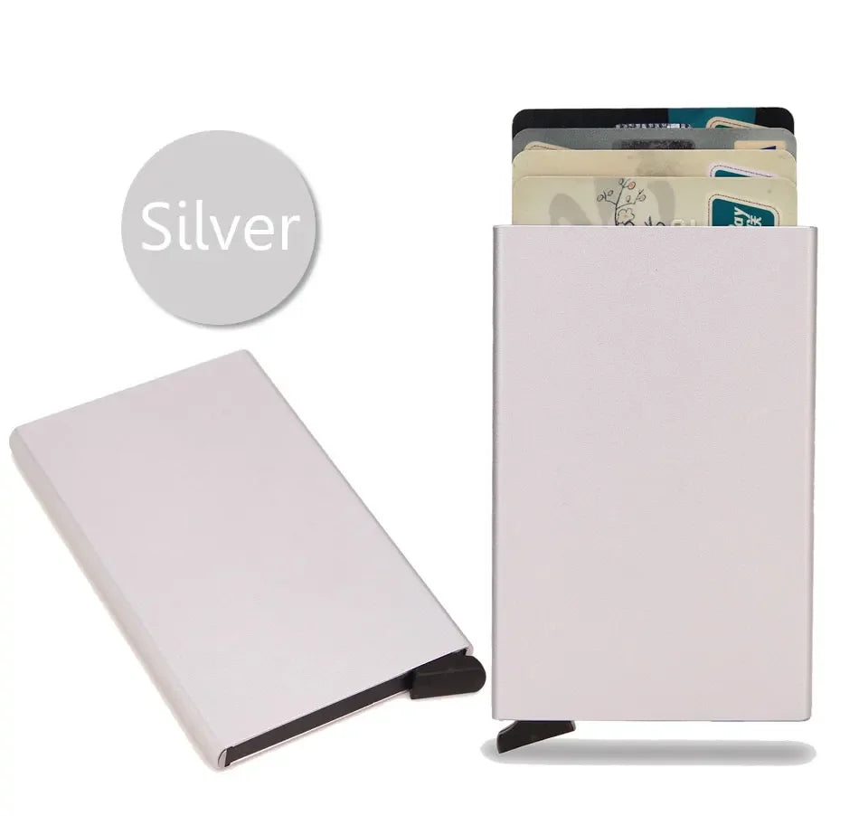 Small travel wallet with card holder for men and women