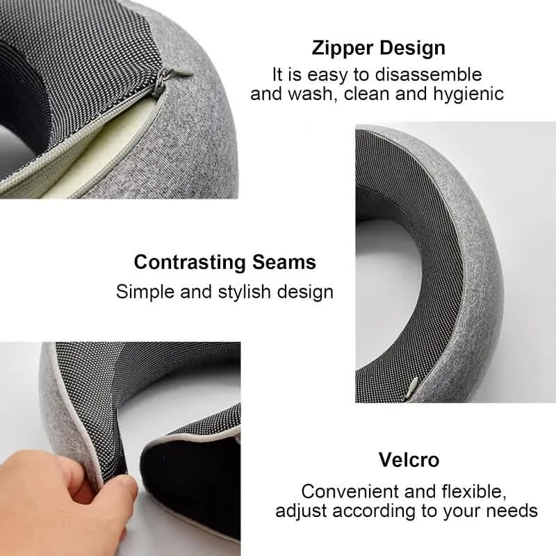 U-Shaped Travel Neck Pillow, Soft Sleeping Pillow
